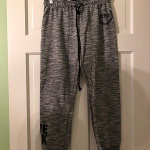 grey sweatpants